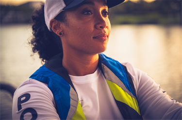 Marine Unit female officer smiling